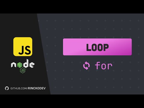 Laço de repetição For - 11 - Curso de javascript em NodeJs