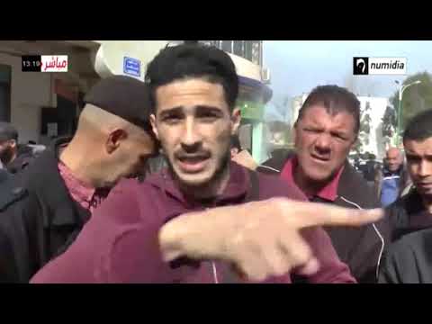 سكيكدة المئات من الشباب يتجمهرون للمطالبة بالشفافية في التوظيف 