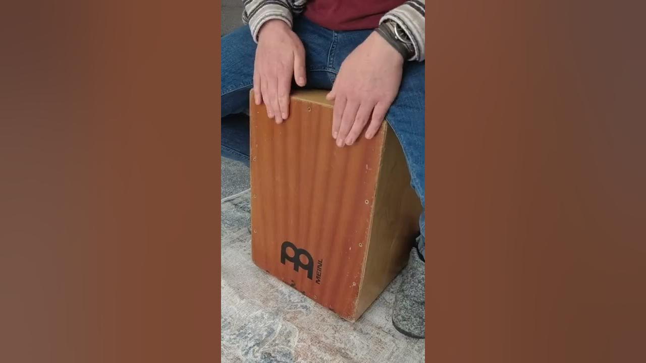 Playing Metal On The Cajon #shorts