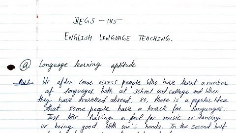 BEGS 185 solved handwritten assignment 2023-2024 | BEGS 185 solved assignment in English 2023-2024 |