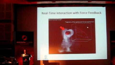 A GPU-based Approach for Real-Time Haptic Rendering of 3D Fluids Fastforward at Siggraph Asia 2008