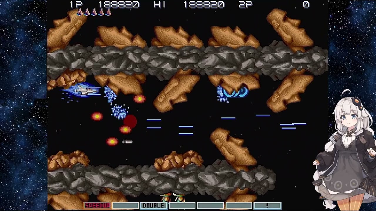 X68000】ムーンクレスタ とちょっとだけ テラクレスタ 遊んで