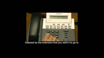 Forwarding Calls when in DND on Samsung Telephone Systems