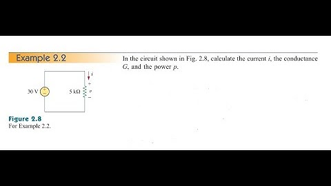 Example 2.2 | Sadiku 4th Edition | Electrical Circuits | বাংলা