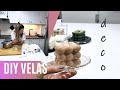 DIY | COMO HACER VELAS EN CASA | Candles | ELEANDECO