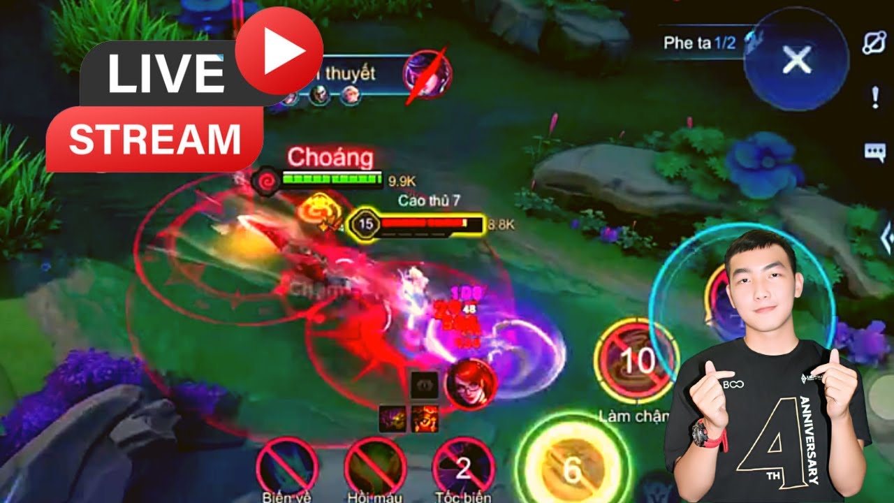 BBC komwong-Arena of Valor.-TOP 1 Elandor Live SteamLên lại thui bị sập #2