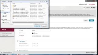 Blackboard: Uploading a Syllabus