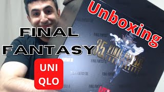 Final Fantasy 35th Anniversary Uniqlo「Complete Set」Unboxing