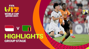 Indonesia vs Zambia Highlights | FIFA U-17 World Cup Qatar 2025