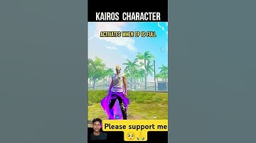 Kairos Character Ability Test 🔥😎 #freefire