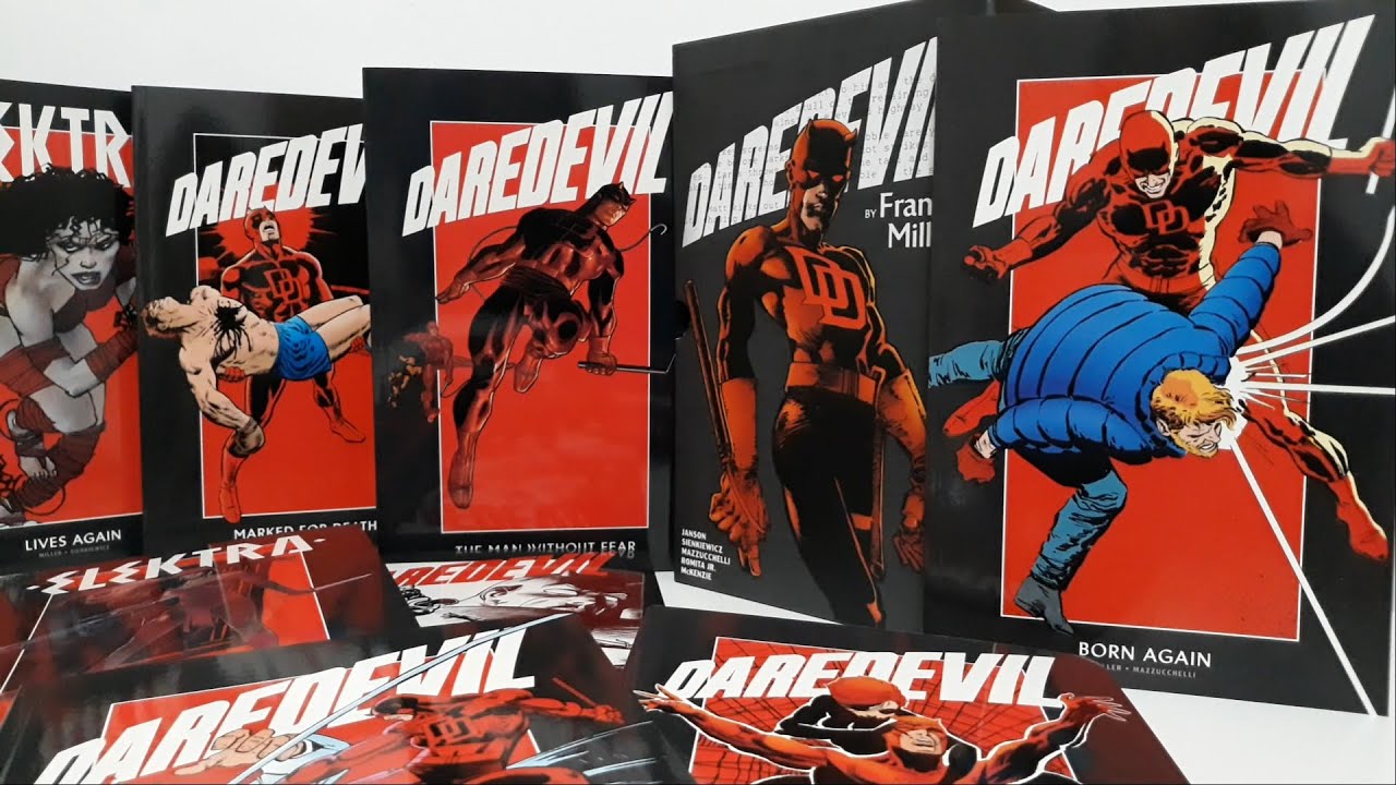 Daredevil by Frank Miller Box Set Unboxing and Overview Marvel Comics