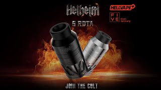 HELLVAPE Helheim S RDTA (revue FR en Français)