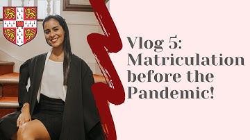 What fresher’s week looks like | Matriculation | Cambridge University | Newnham College