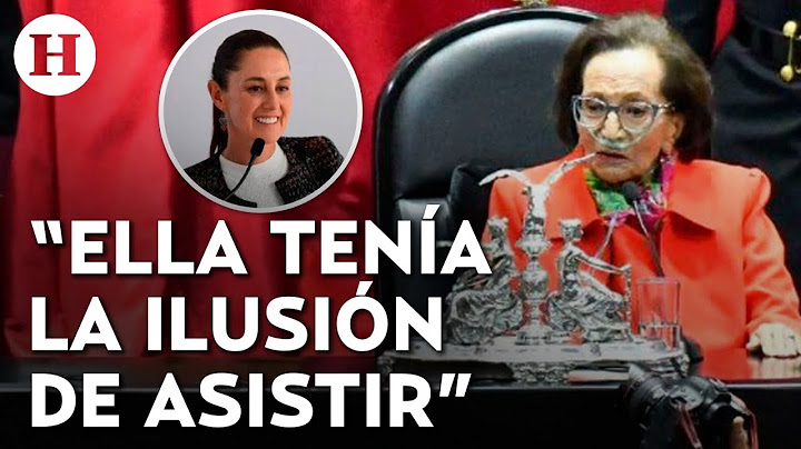 “Fue su decisión”; Claudia Sheinbaum niega forzar a Ifigenia Martínez a asistir a su investidura