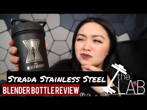 Custom Blender Bottle, Personalized Stainless Insulated Strada