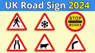 Road signs for driving test Theory Test 2024 UK by Theory Test 2024 UK 4,468 views 5 months ago 7 minutes, 5 seconds