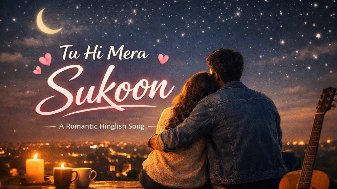 Tu Hi Mera Sukoon 💖 | Romantic Hinglish Love Song | Night Vibes