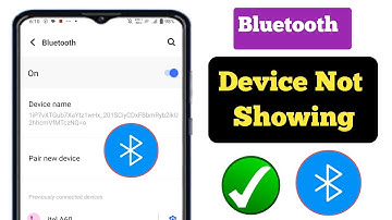 Fix Bluetooth Device Not Showing Not Connecting Problem 2025 | Name Not Showing Problem Bluetooth