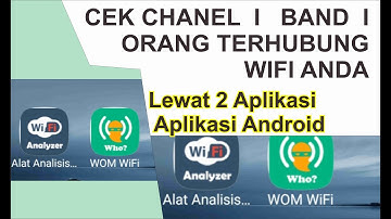 🌐 CEK SALURAN WIFI DAN PENGGUNA LEWAT 2 APLIKASI INI