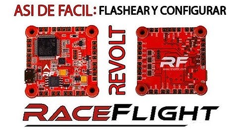 Easy-peasy: Flash and Configure RaceFlight Revolt
