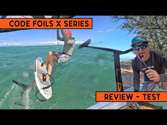 Code Foils 810X Surf Foil Review - YouTube