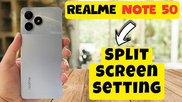 Split Screen How to use multi screen Realme Note 50 || Split screen setting || Multiple screen use