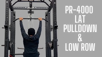 REP Fitness PR-4000 Lat Pulldown & Low Row Attachment | Plate Loaded