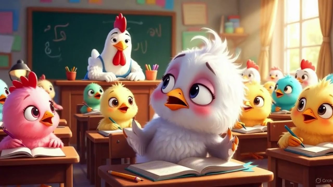 قصة فوفوالمشاغب  ! 🐥فوفو يتعلم الترتيب ولا يتأخر- مع ليلي وتوتو ؟🐣✨