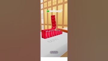 Sushi roll 3D level 10 #shorts