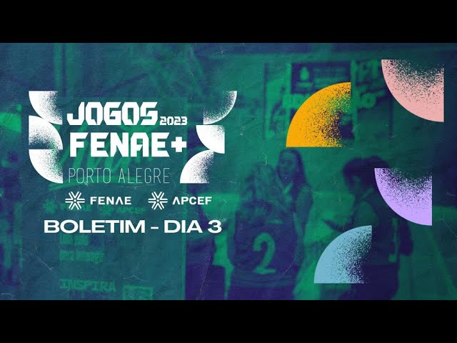 Jogos da Fenae 2022 estão por toda Curitiba