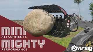 5 MUST-HAVE Mini Skid Steer Attachments! by Virnig Manufacturing 39,828 views 1 year ago 45 seconds