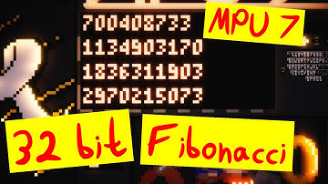 MPU 7 - 32 bit Fibonacci [ 2 Hz Minecraft Redstone CPU ]