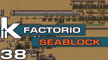 Factorio 0.17 | Sea Block Ep 38 | Blue Science!