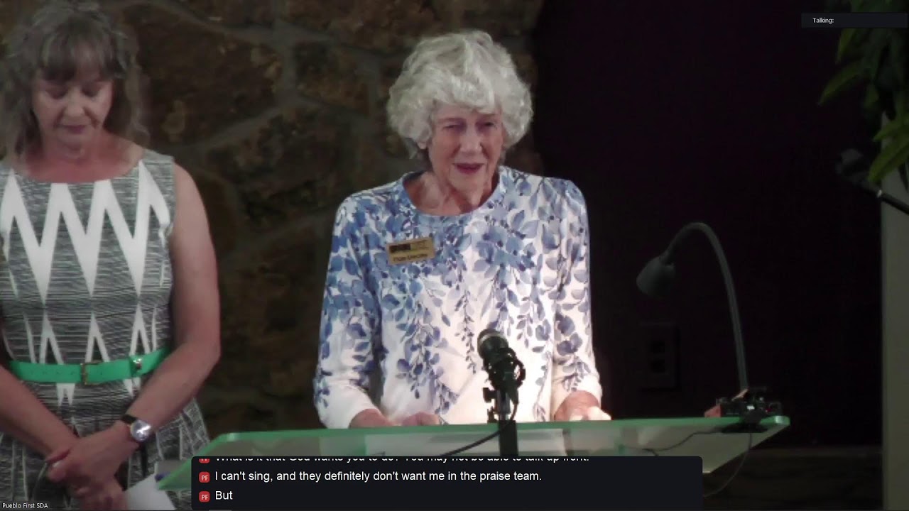 Pueblo First SDA Streams