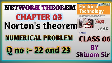 Class 06 | Network theory in hindi | Norton