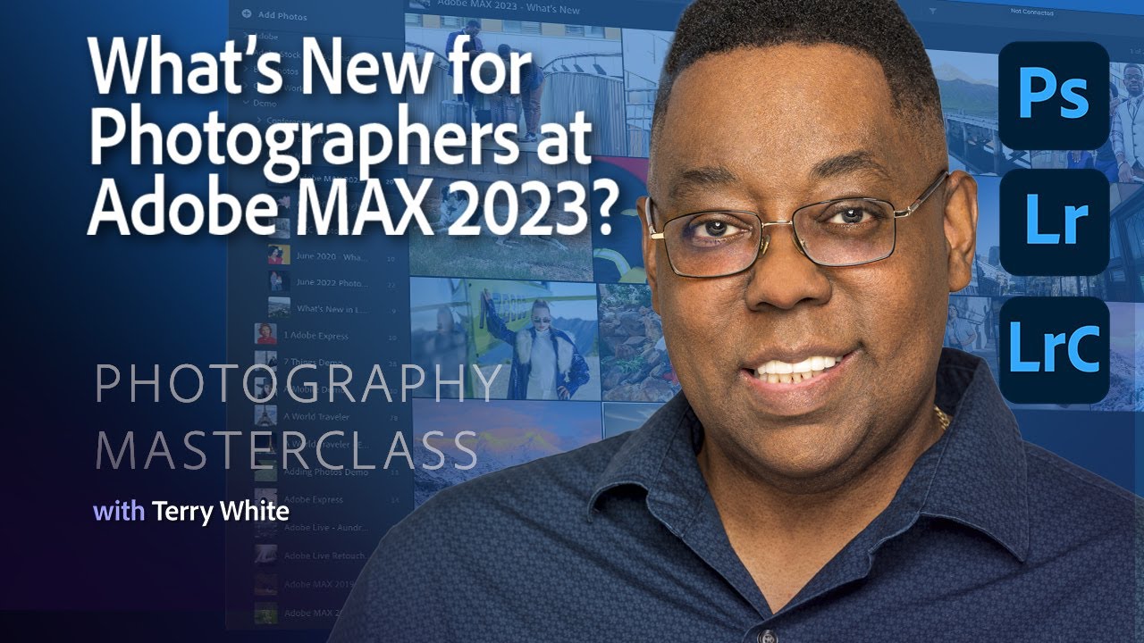 Photography Masterclass What's NEW from Adobe MAX 2023? YouTube