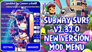 Subway Surfers v2.32.0 Advanced Mod Menu Apk V10 [God Hack,Speed Hack,Score Multiplier etc.] screenshot 4