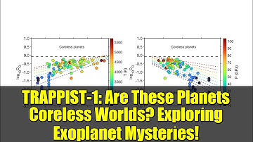 TRAPPIST-1: Are These Planets Coreless Worlds? Exploring Exoplanet Mysteries!