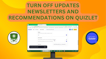 How to Turn Off Updates Newsletters and Recommendations on Quizlet