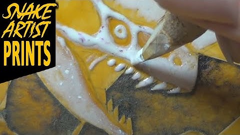 HOW TO COLLAGRAPH, Picasso v Dinosaurs