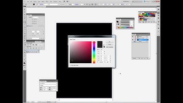 Inking and Coloring in Adobe Illustrator CS5 (Ghostly)