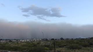 Tormenta de Polvo azota Mendoza, Argentina