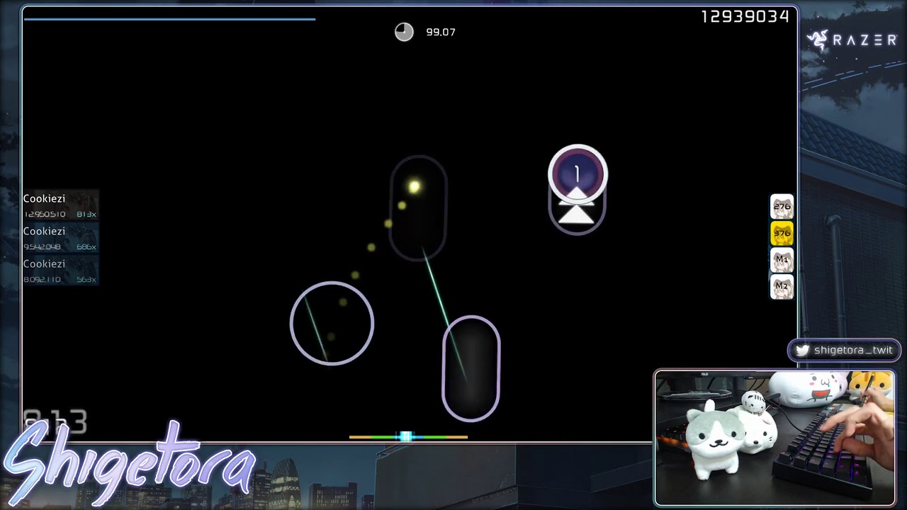 Cookiezi | shiraishi - Shinsekai [Hell] +HD 98.86% FC 7.11*