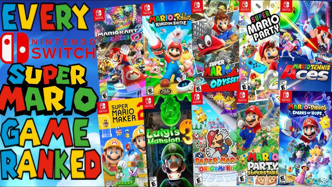All Mario games on Nintendo Switch 2022