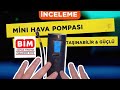 BİM'de satılan Taşınabilir Şarjlı Mini Hava Pompası | Moto Ware Ledli Hava Kompresörü | #havapompası