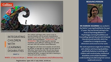 Webinar on Integrating Children with Learning Disabilities Part 2 by Ms Shabnam Aggarwal