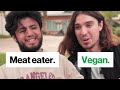 Can a meat eater and a vegan agree in a debate