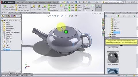 Part 1 Teakettle Body: Revolve, Loft, Sweep