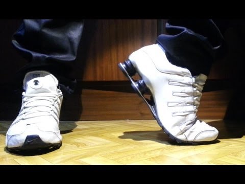 nike shox with jeans