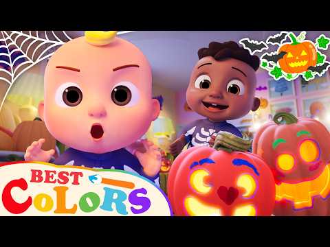 Skeleton Dance Spooky Mega Mix | CoComelon Nursery Rhymes